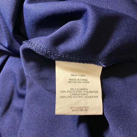 Luxology Blue Boho Floral  Paisley  Shift  Dress - Picture 8 of 8